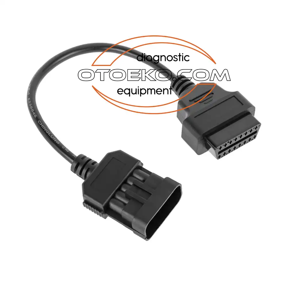 كابل ووصلة الفحص والتشخيص الصناعية Opel 10 Pin – Obd2 (Opel) عالية الاعتمادية - 1