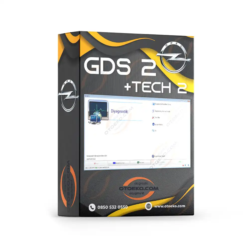 برنامج التشخيص والصيانة الاحترافي Opel Chevrolet GDS 2 & Tech 2 Win (Opel) — تثبيت عن بعد عبر TeamViewer