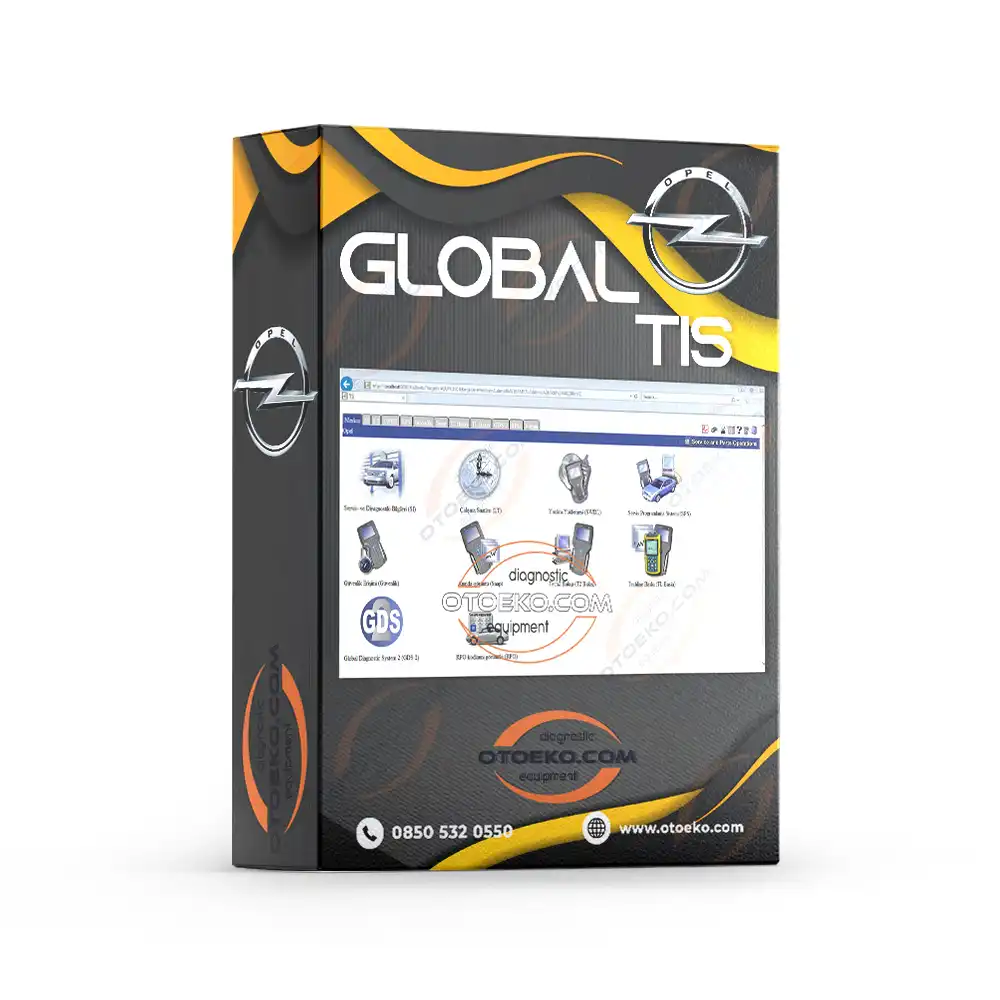 Opel / Chevrolet Global Tis v2012 Diagnostic Software / (Turkish Interface)