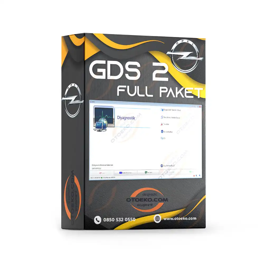 برنامج التشخيص والصيانة الاحترافي Opel Grubu Komple Full Set Yazılım (Opel) — تثبيت عن بعد عبر TeamViewer