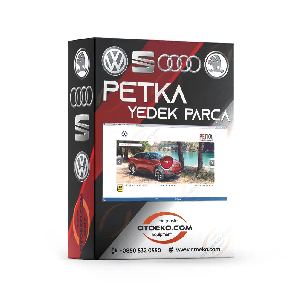 برنامج التشخيص والصيانة الاحترافي PETKA v8.3 Yedek Parça Katalog Yazılımı (Otoeko) — تثبيت عن بعد عبر TeamViewer