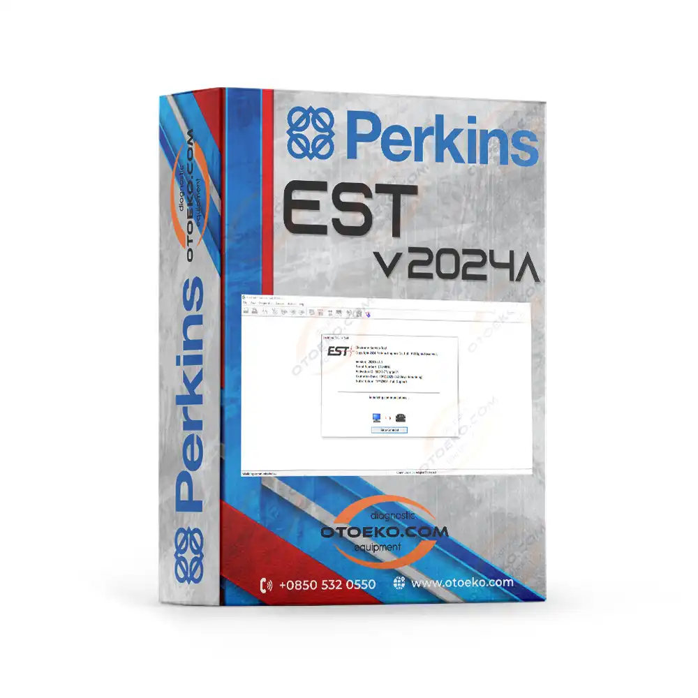Perkins EST (Electronic Service Tool) v2025 Engine Diagnostic Software (English · Remote Setup via TeamViewer)
