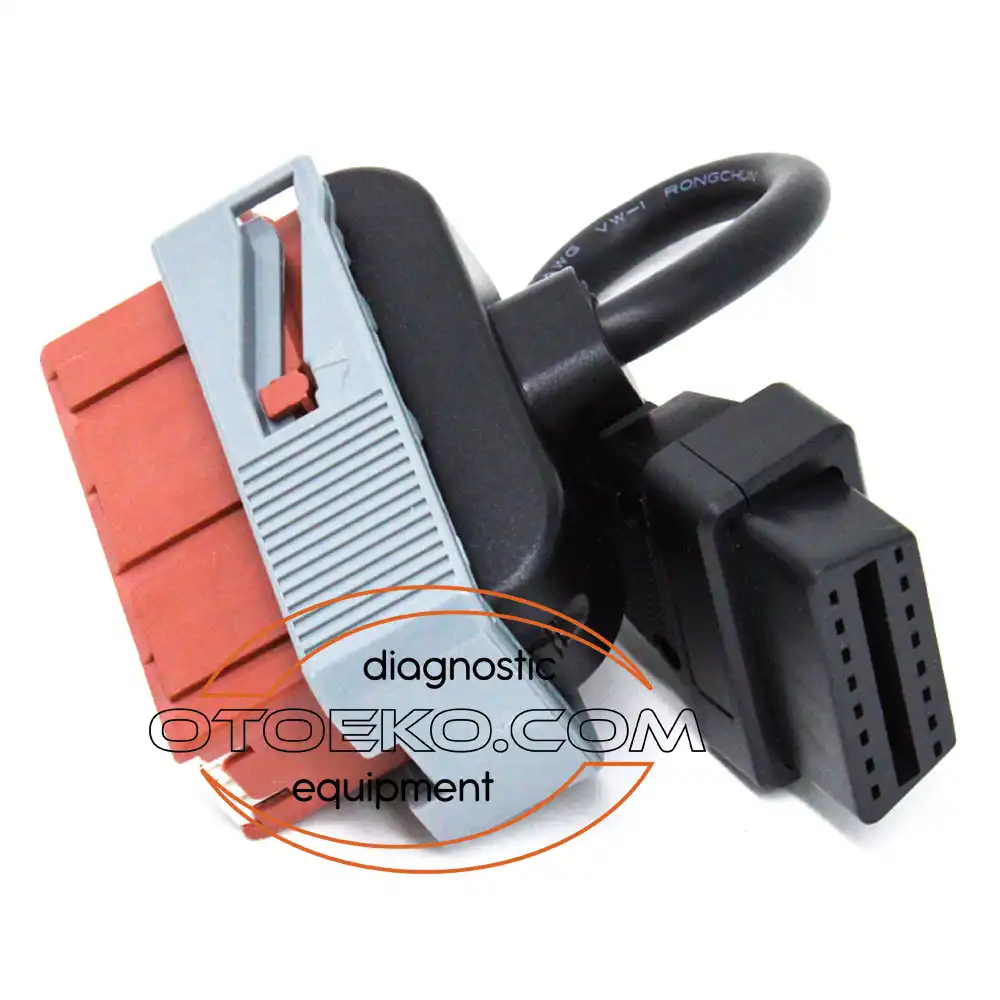 كابل ووصلة الفحص والتشخيص الصناعية Psa 30 Pin – Obd2 (Otoeko) عالية الاعتمادية