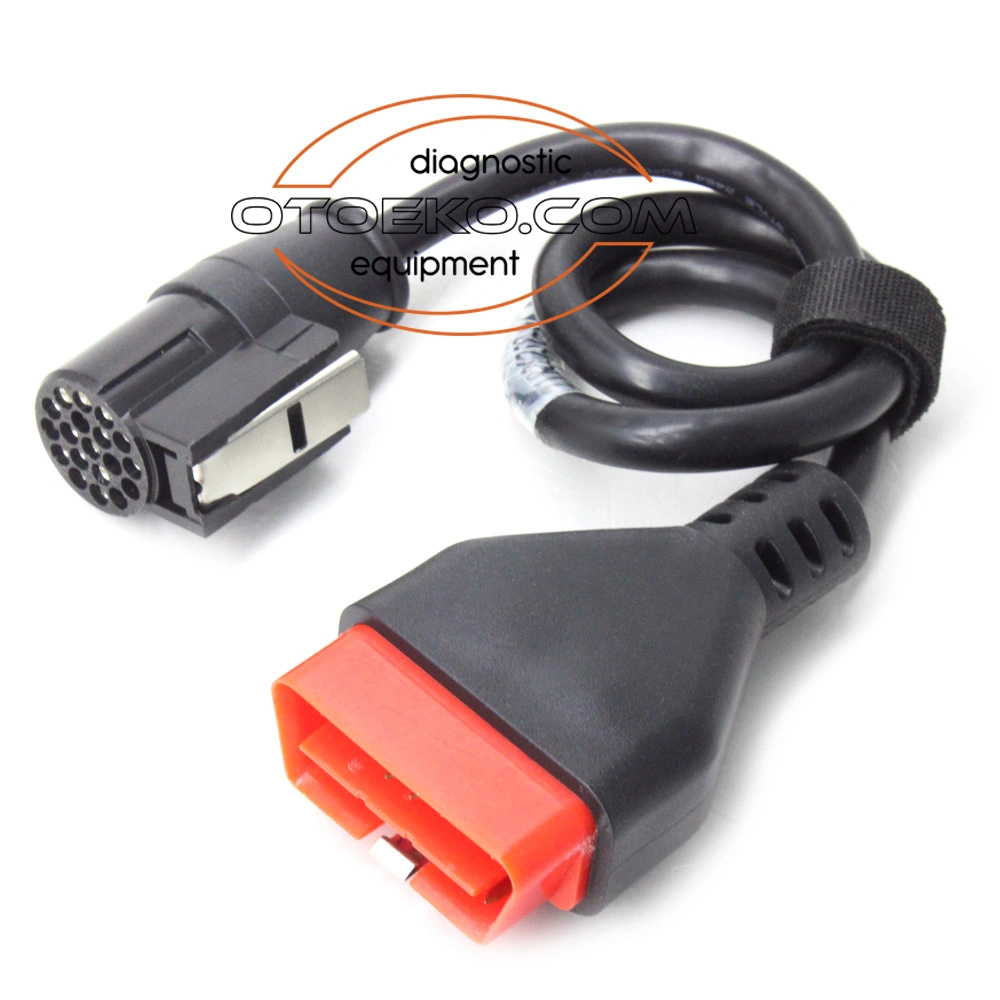 Renault & Dacia CAN Clip VCI 16-Pin OBD-II Main Diagnostic Cable (Red Connector) - 8