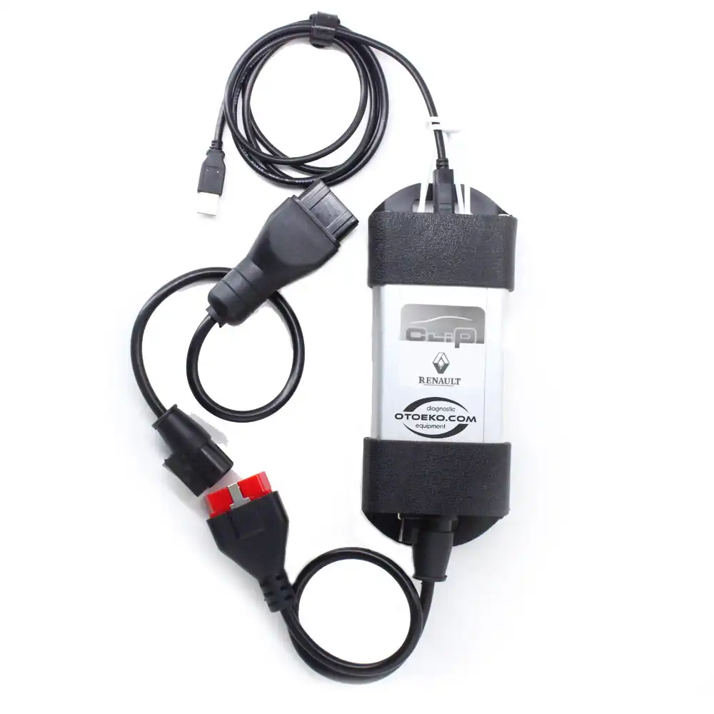 Renault Can Clip sağlam gövde ve kablo bağlantısı atölye fotoğrafı.