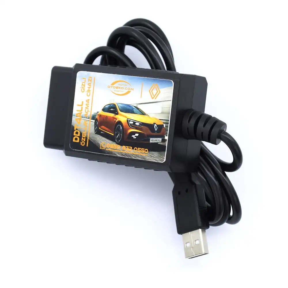 Renault & Dacia DDT4All USB Wired Hidden Feature Coding Interface (Genuine PIC18F25K80 Chip) - 2