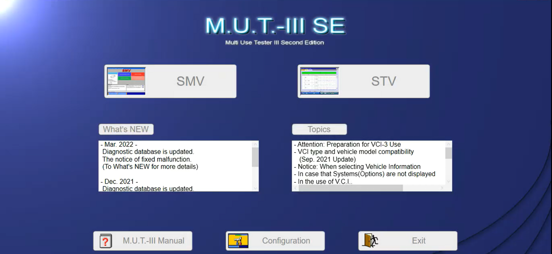 MITSUBISHI MUT-3