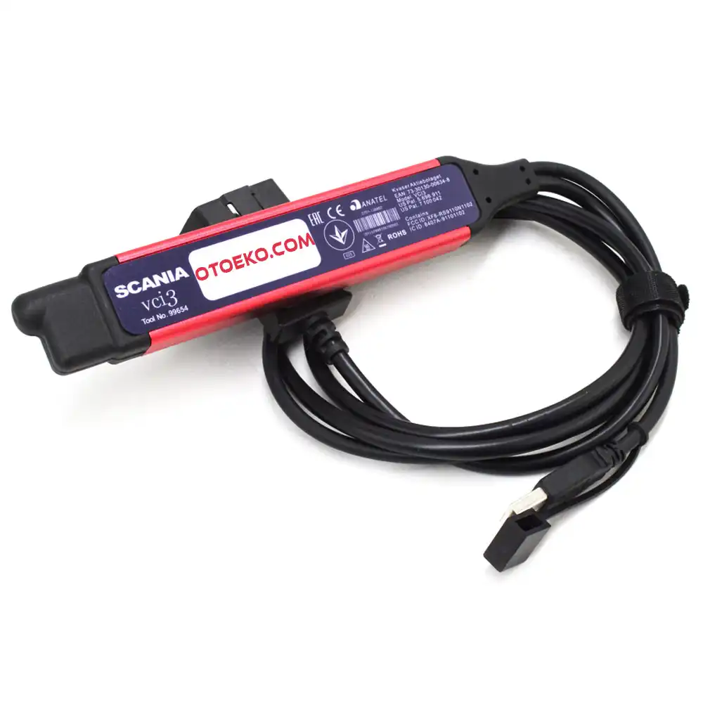 Scania VCI 3 Ağır Vasıta Kamyon, Çekici, Otobüs ve Endüstriyel/Marin Motor Yetkili Servis Arıza Tespit Cihazı (SDP3 · SOPS · Wi-Fi + USB) - 4