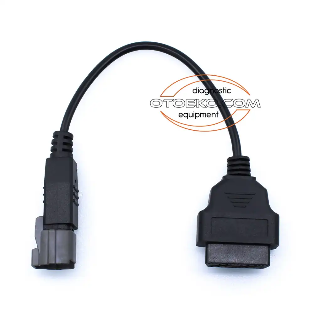 كابل ووصلة الفحص والتشخيص الصناعية Sumitomo 3 Pin - Obd2 (Otoeko) عالية الاعتمادية