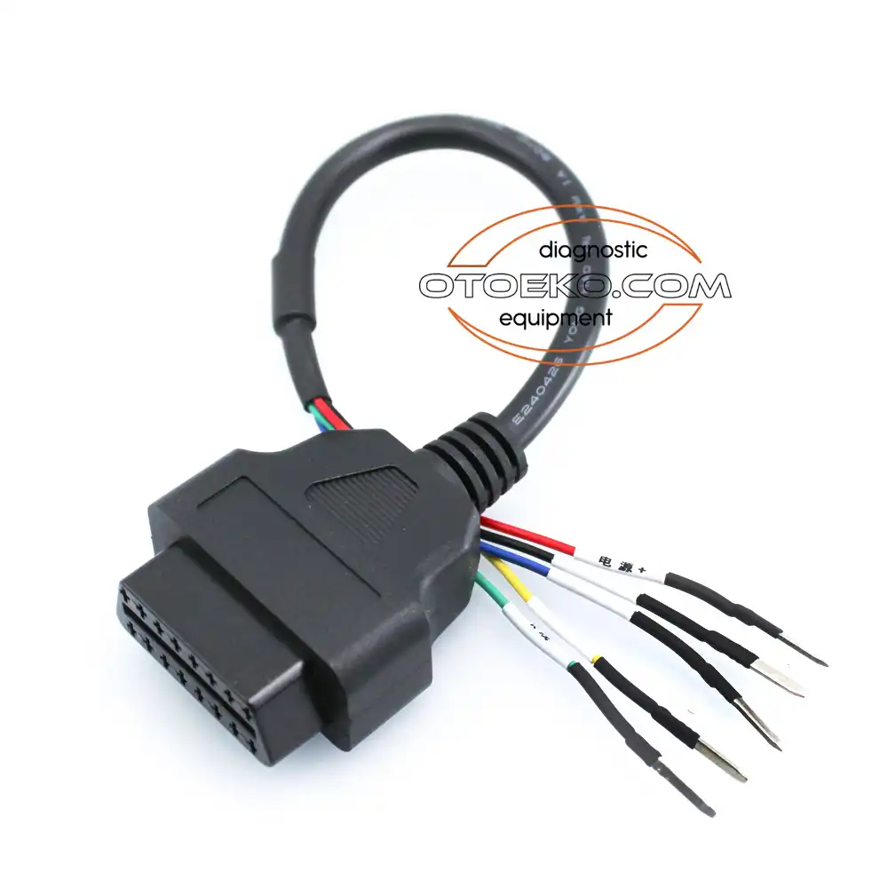 كابل ووصلة الفحص والتشخيص الصناعية Universal Motosiklet Obd2 (Otoeko) عالية الاعتمادية