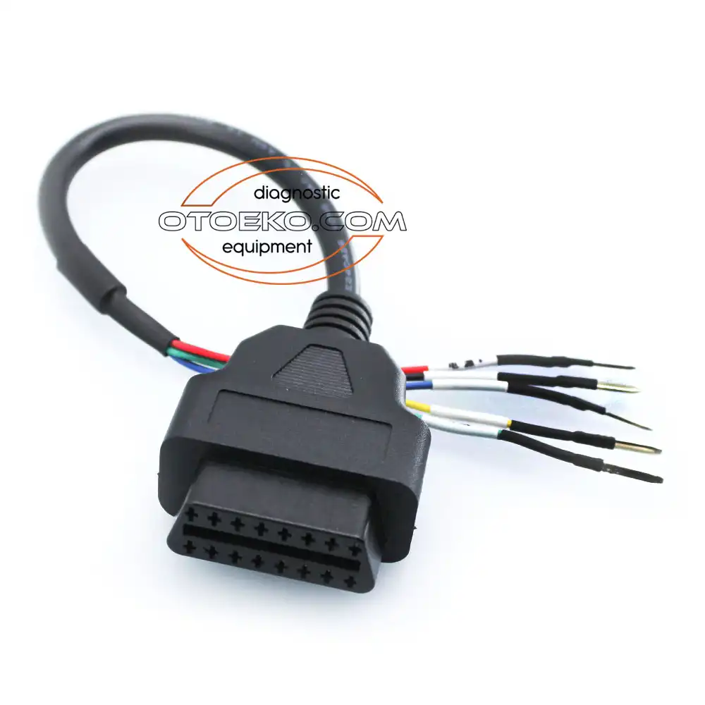 كابل ووصلة الفحص والتشخيص الصناعية Universal Motosiklet Obd2 (Otoeko) عالية الاعتمادية - 1