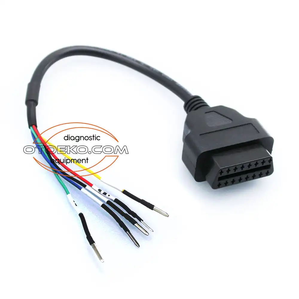 كابل ووصلة الفحص والتشخيص الصناعية Universal Motosiklet Obd2 (Otoeko) عالية الاعتمادية - 5