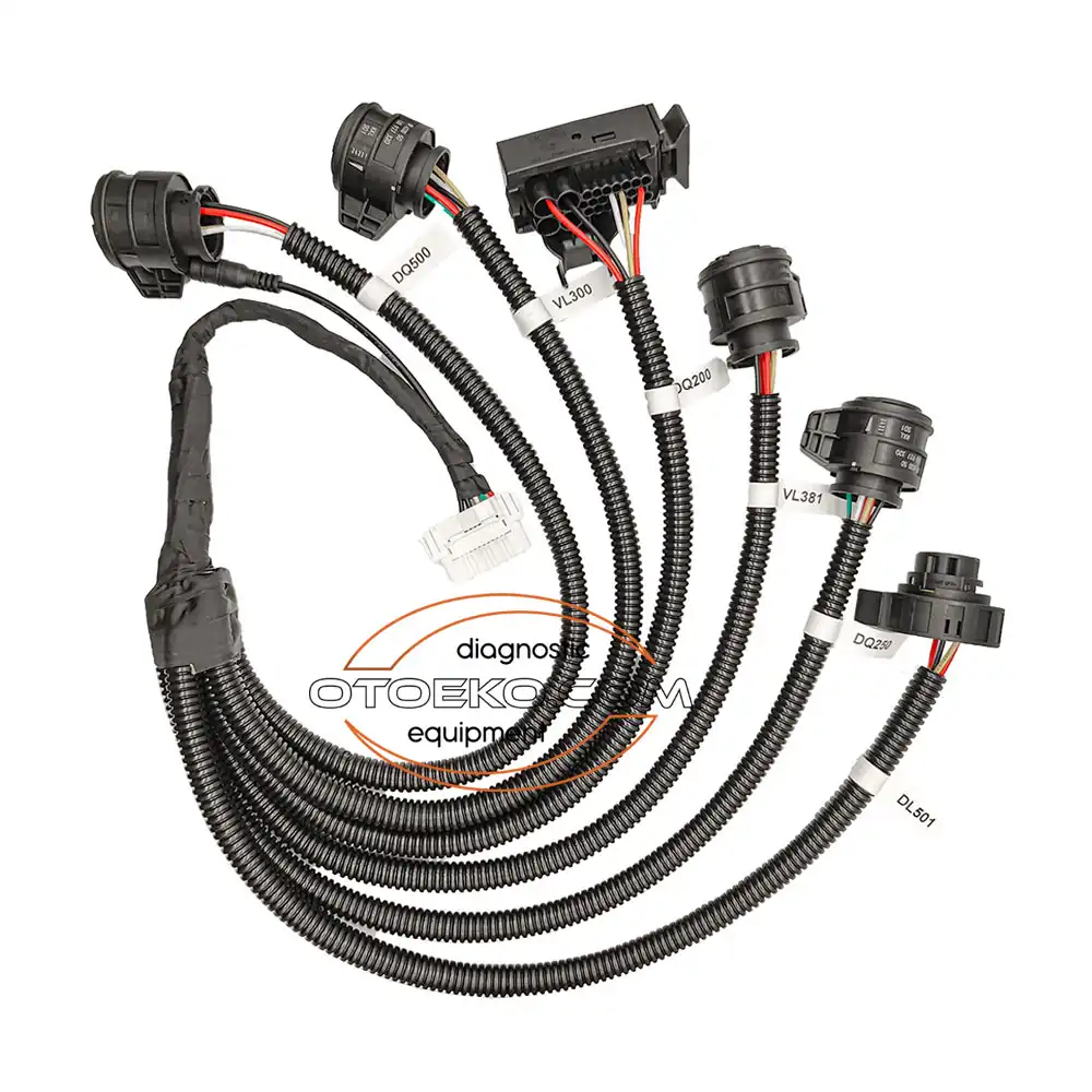 كابل ووصلة الفحص والتشخيص الصناعية VAG DSG Şanzıman Bench OBD Kabloları (MAN) عالية الاعتمادية - 6
