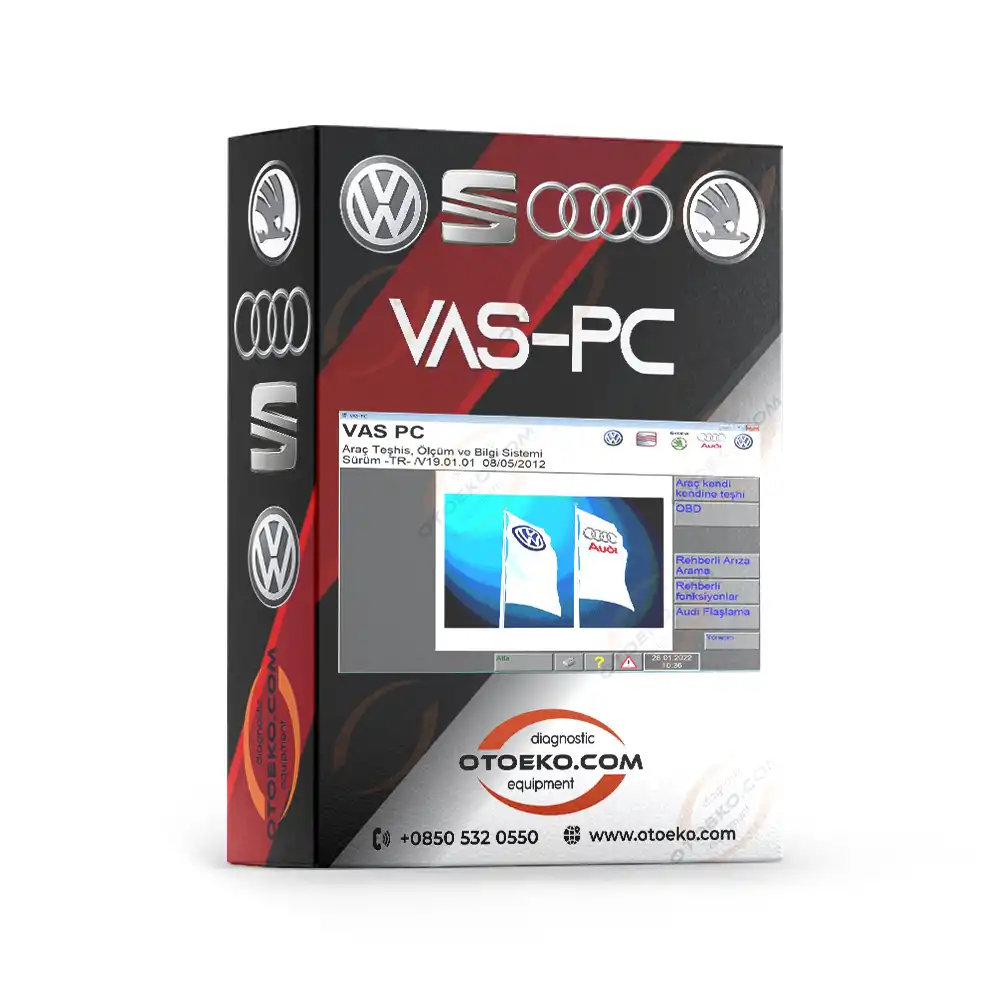 برنامج التشخيص والصيانة الاحترافي VASPC v2012 (Otoeko) — تثبيت عن بعد عبر TeamViewer