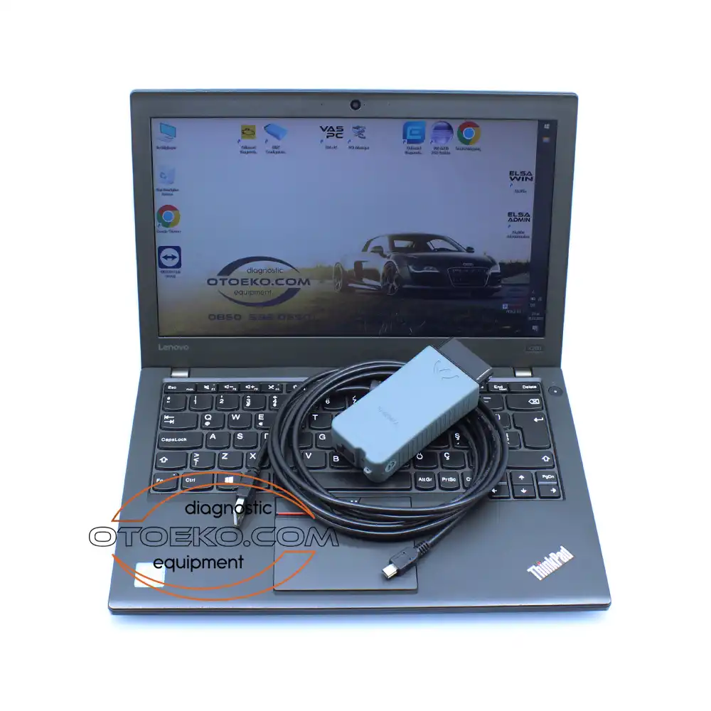 Volkswagen VAS 5054A Cihaz ve Laptop Seti.