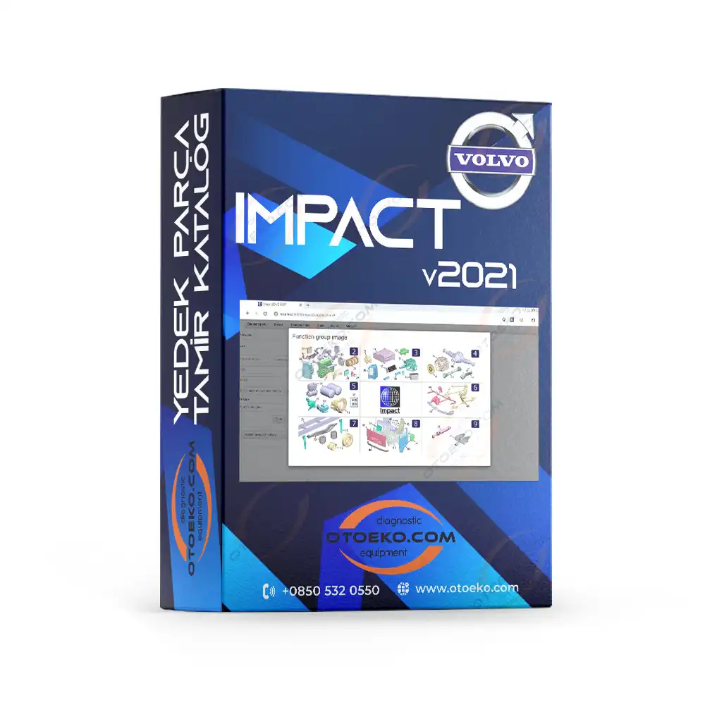برنامج التشخيص والصيانة الاحترافي Volvo İmpact v2021 Tamir Katalog & Yedek Parça Yazılımı (Volvo) — تثبيت عن بعد عبر TeamViewer