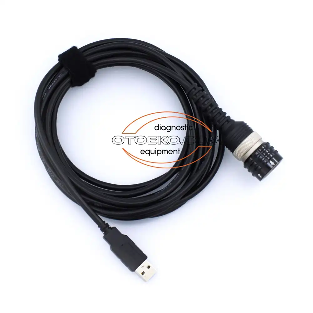 كابل بيانات الكمبيوتر الصناعي المقفل USB لجهاز فولفو Volvo VOCOM (88890305) - 3