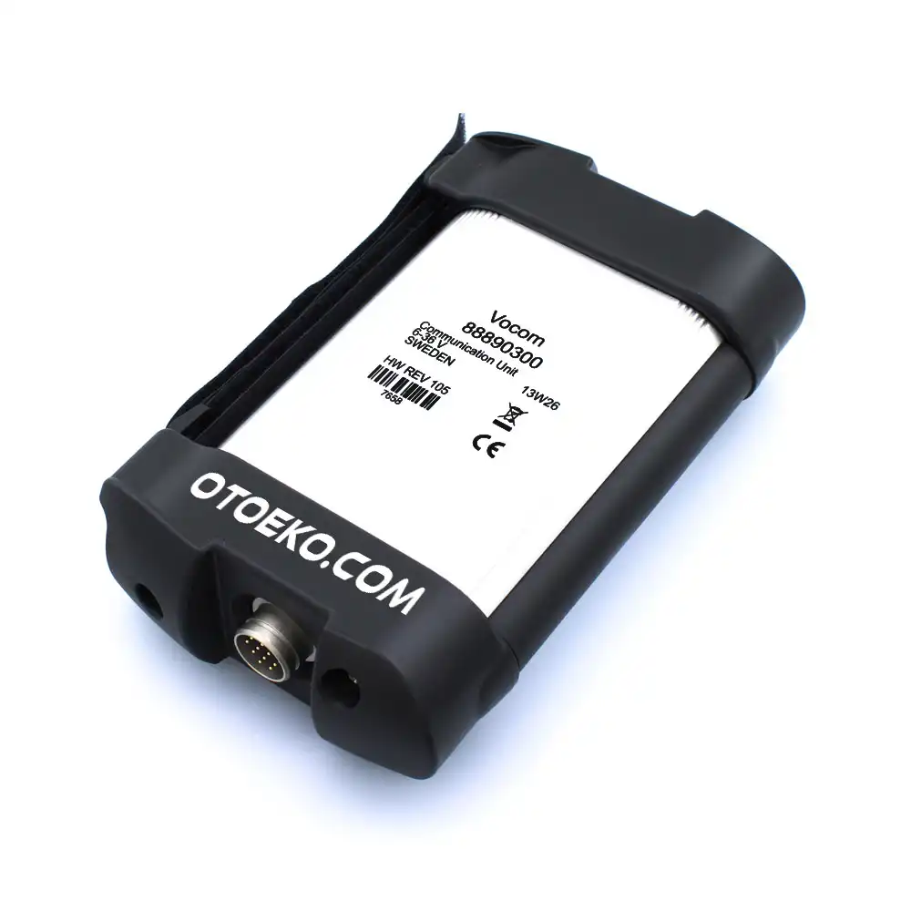 طقم جهاز تشخيص شاحنات ومعدات فولفو Volvo VOCOM 88890300 مع لابتوب مبرمج جاهز للعمل - 10