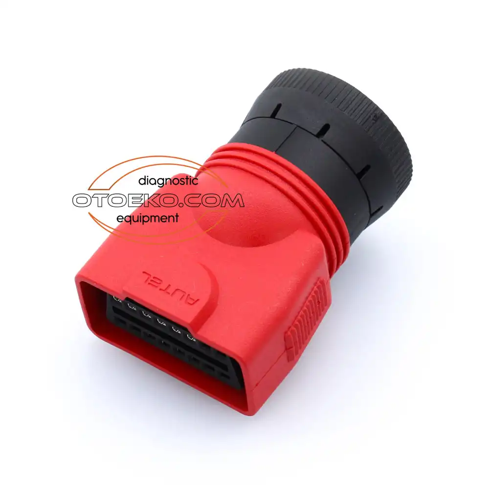 Autel Deutsch J1939 9 Pin - Obd2 Dönüştürücü Soket - 5