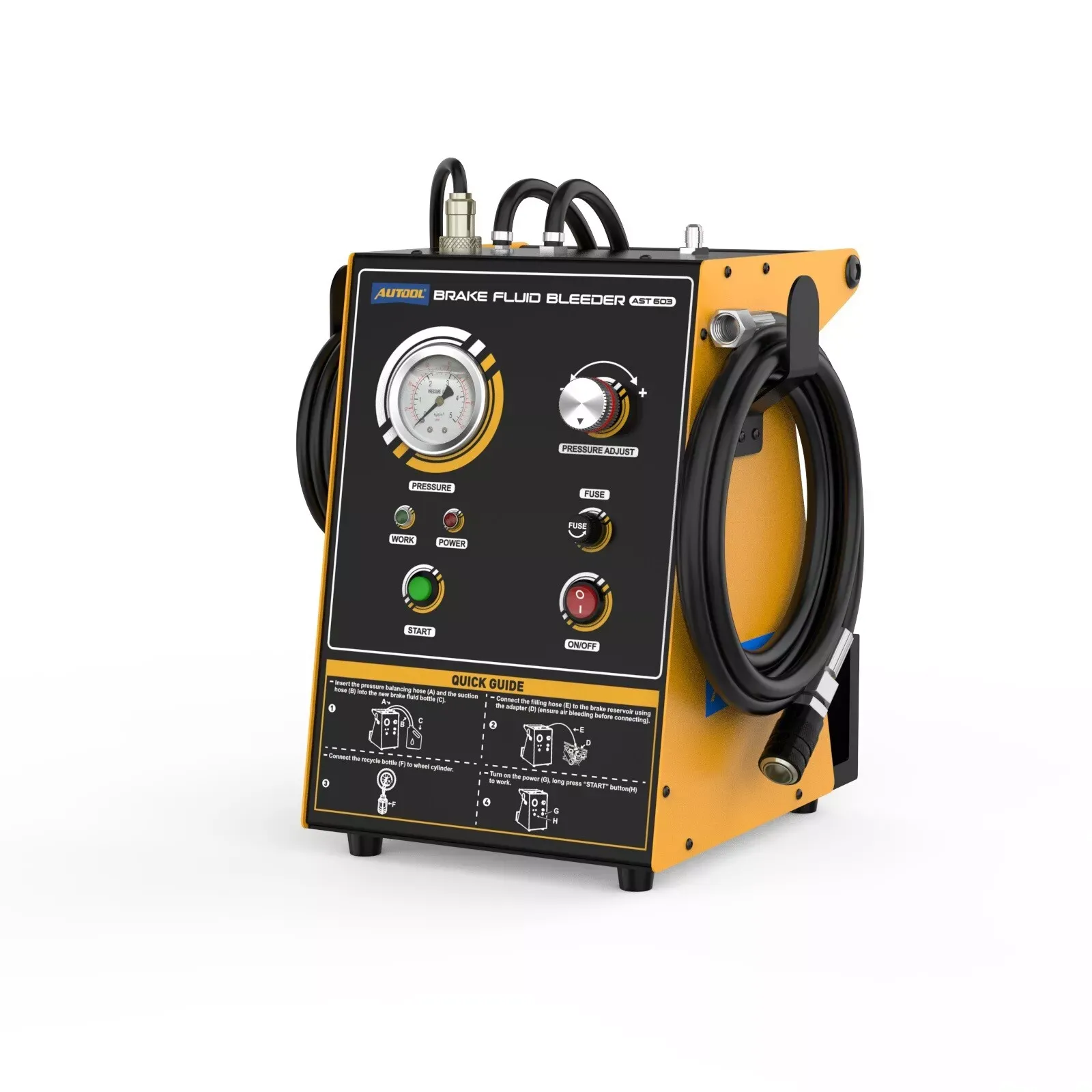 Autool AST603 Titreşimli Fren Hidrolik Yağı Tahliye Cihazı