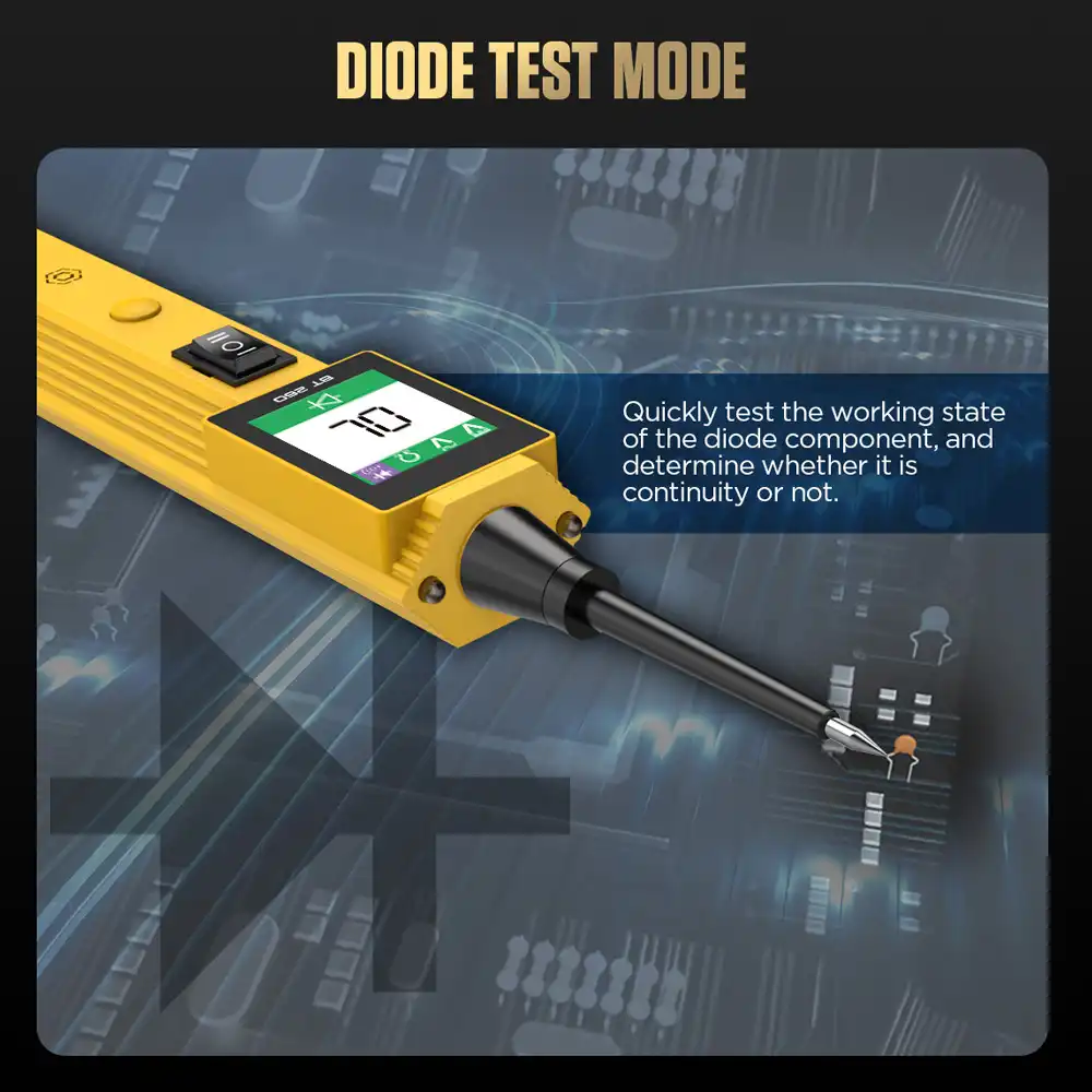 AUTOOL BT260 Diyot Test Modu