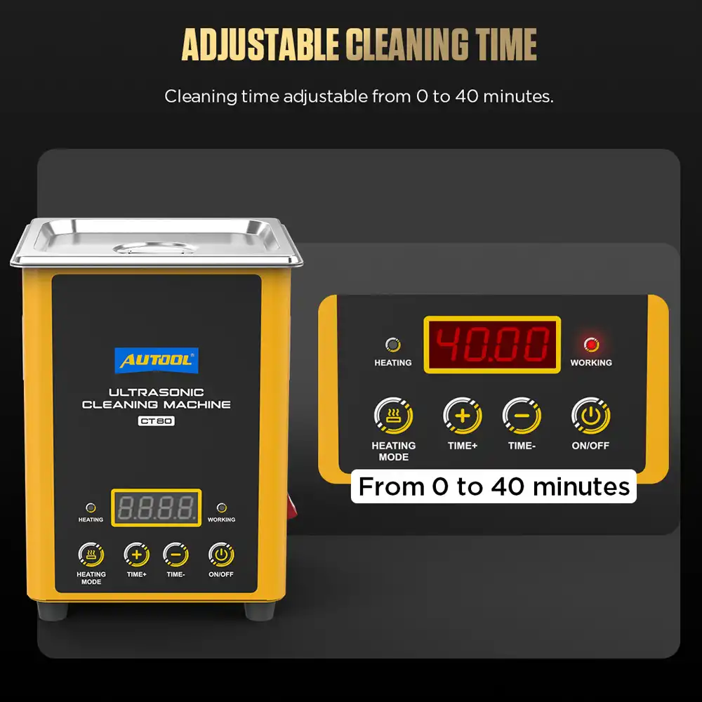 AUTOOL CT80 Ayarlanabilir Temizlik Süresi