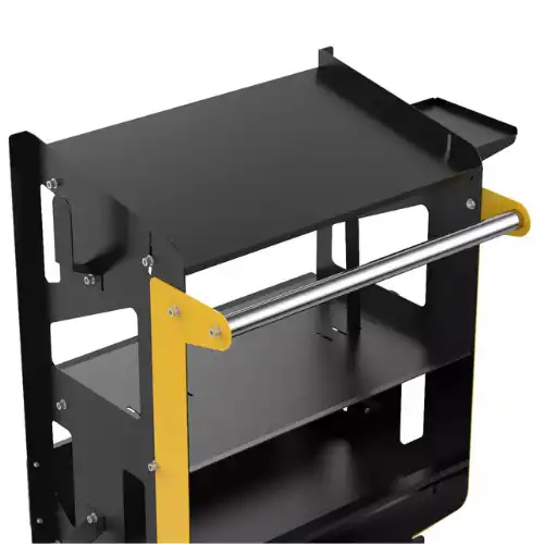 AUTOOL 3 Katlı Profesyonel Alet Arabası Üst Tabla