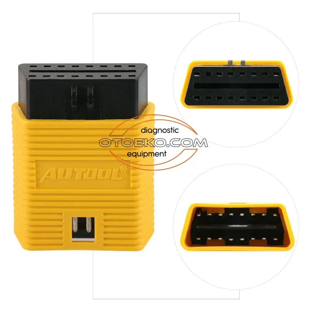 AUTOOL Mini OBD2 Soket Uzatma Adaptörü - Teknik Özellikler