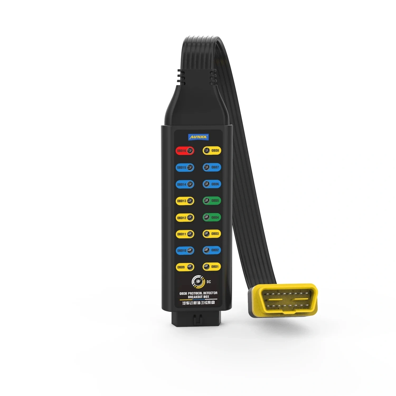 AUTOOL OBD2 Breakout Box Protokol Algılayıcı Ana Görünüm