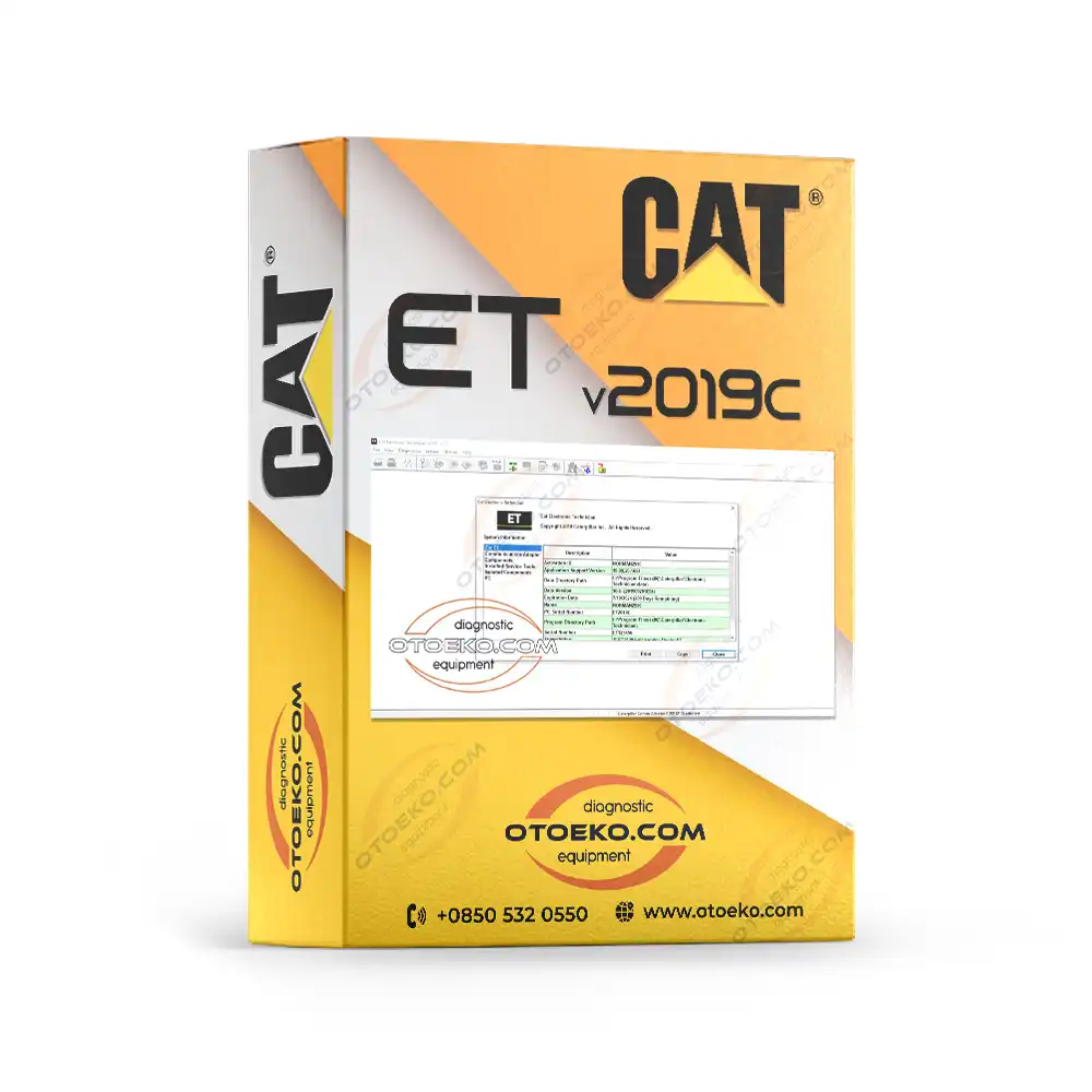 CAT ET Electronic Technician Arıza Tespit Yazılımı / İngilizce