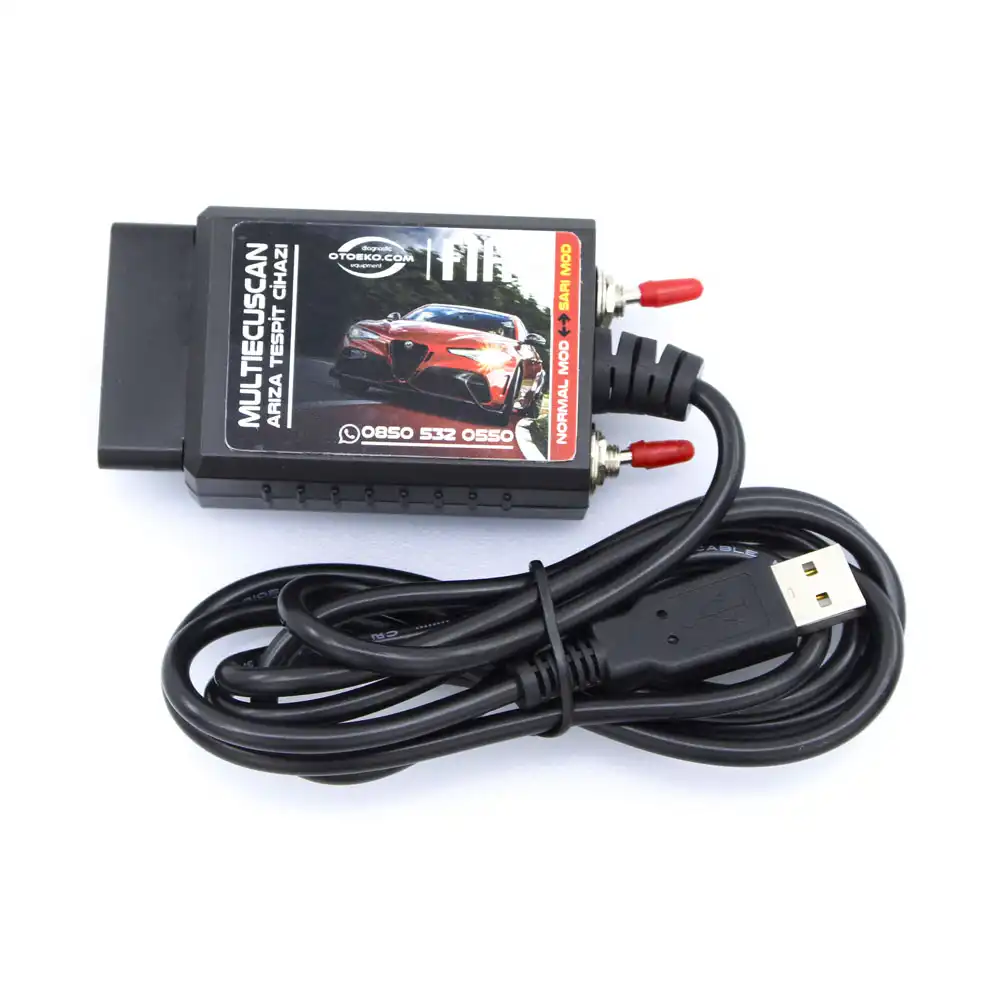 Fiat MultiEcuScan Gizli Özellik Açma Cihazı / Sarı Modlu - 2