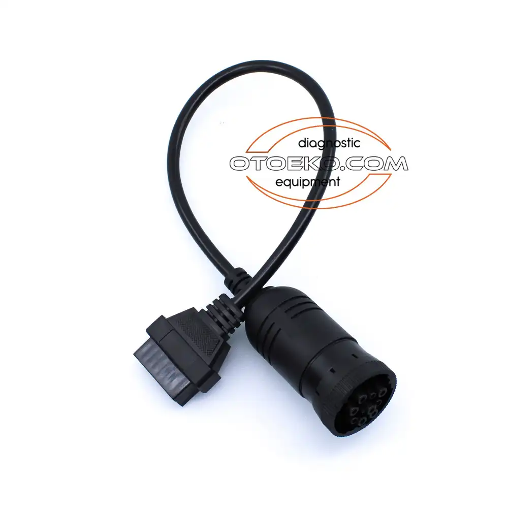 J1939 9 Pin - OBD2 Dönüştürücü Kablo Siyah