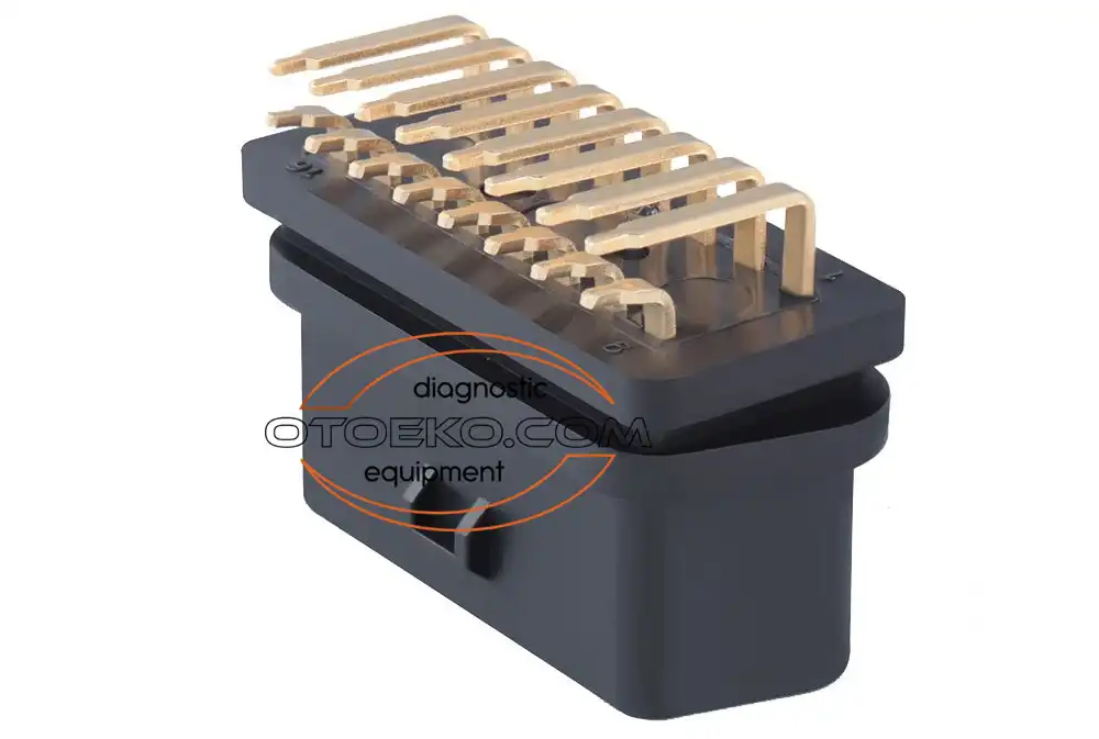 J1962M OBD2 Erkek Konnektör Açıklama
