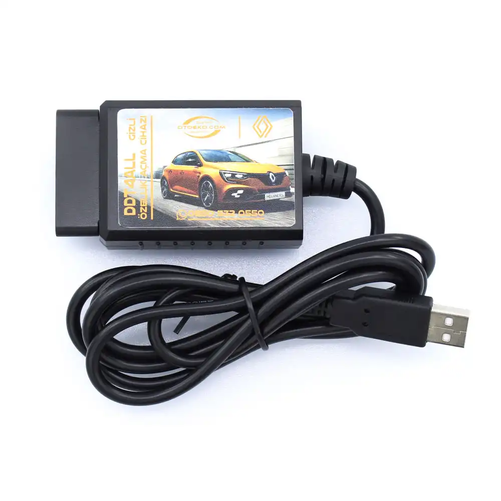 DDT4ALL Kablolu Bağlantısı Renault Araç