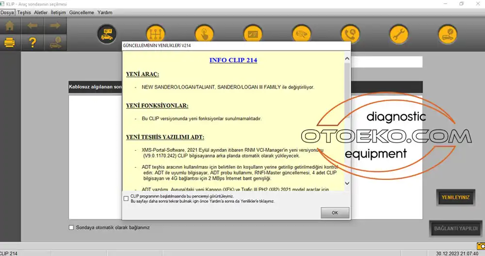 Renault CLIP Yazılımı