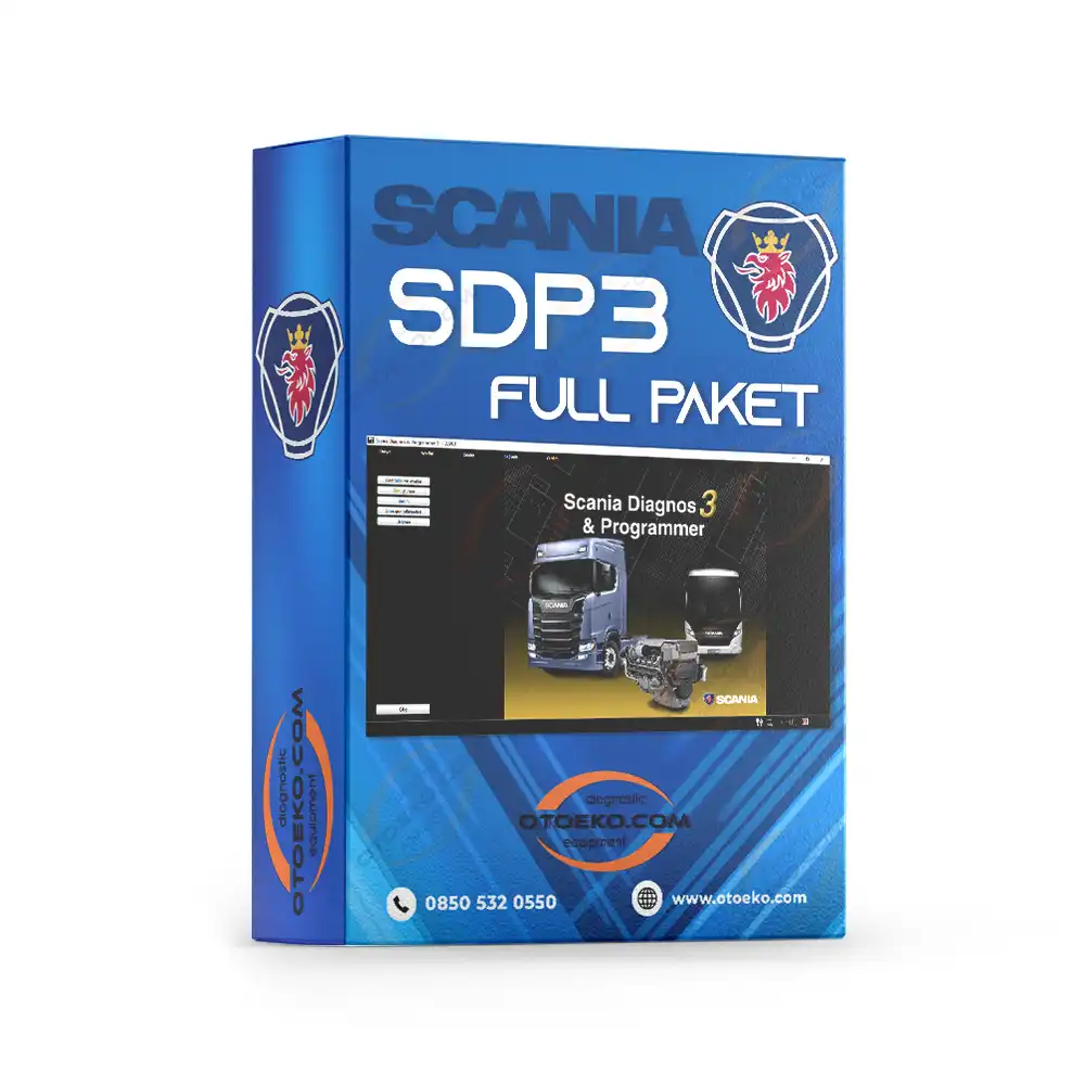 Scania Grubu Komple Full Set Yazılım / Türkçe