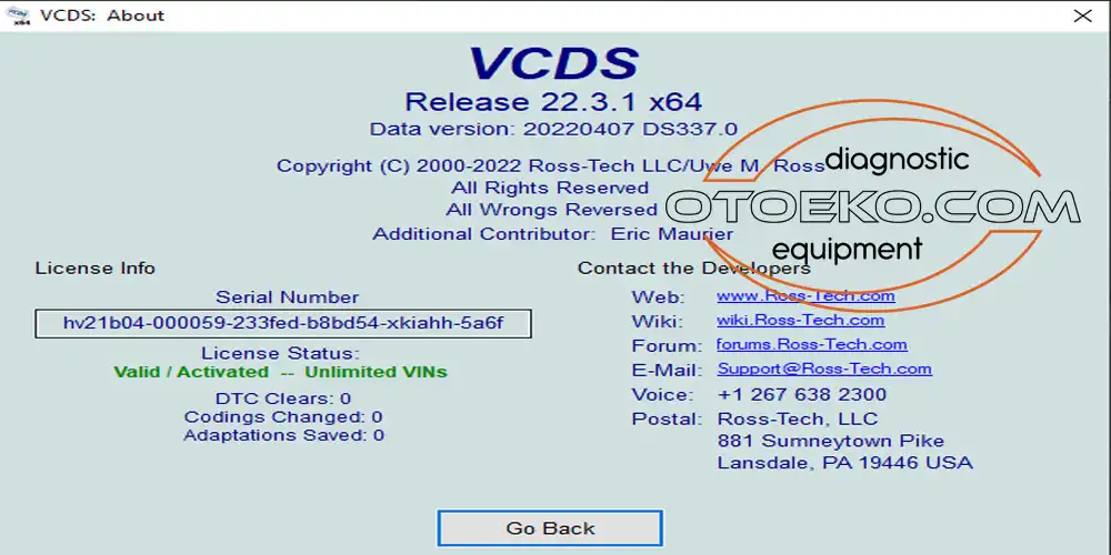 Vagcom Teknik Özellikler 2