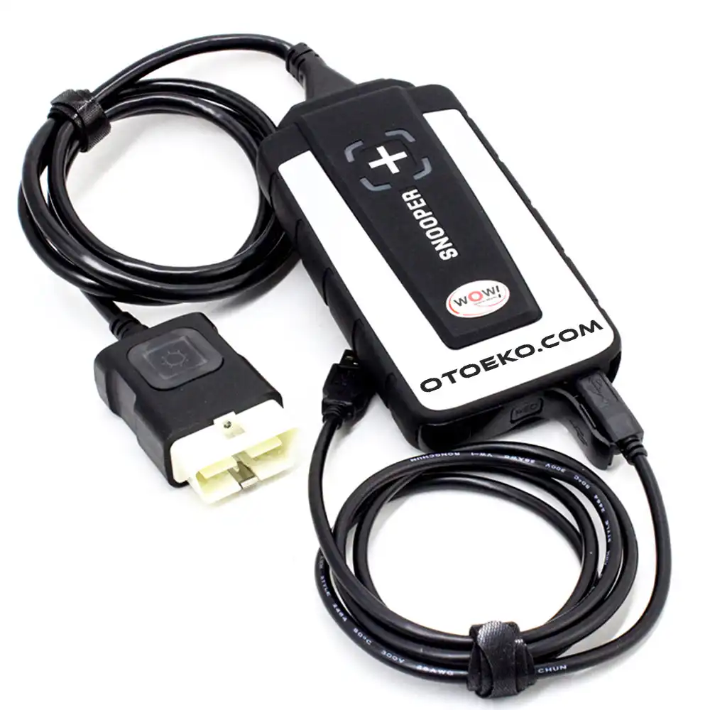 Würth WOW Snooper cihazı ve laptop