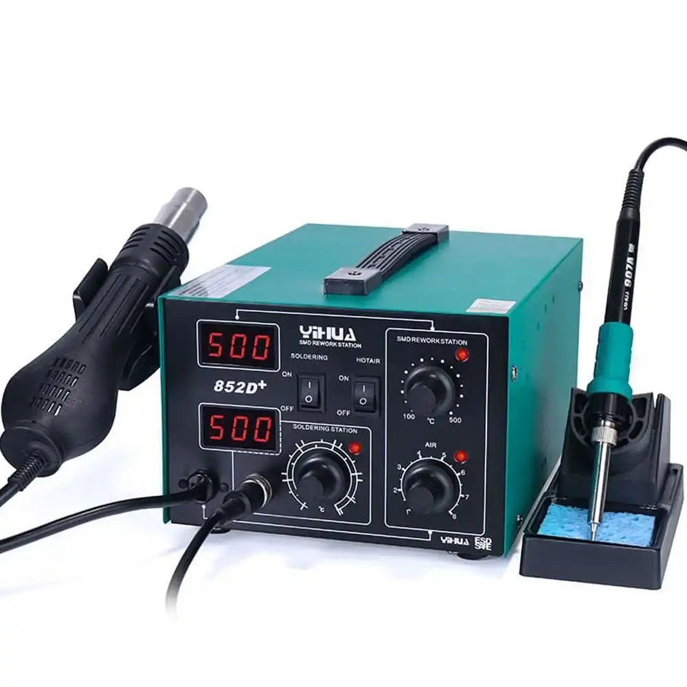 Yihua 852D+ Sıcak Hava Üflemeli Havya İstasyonu