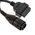 Bmw 10 Pin - Obd2 Dönüştürücü Kablo Soketi - Görsel 4