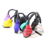 Fiat AlfaRomeo Jeep Multiecuscan OBD2 Kablo Adaptörü / 6'lı Kablo Seti - Görsel 2