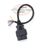 Obd2 16 Pin Ucu Açık Erkek Uzatma Kablosu / 30 CM - Görsel 5