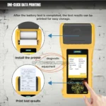 Autool BT760 Akü Test ve Teşhis Cihazı / Yazıcılı - Görsel 2