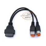 Harley Davidson 4 + 6 Pin - Obd2 Dönüştürücü Kablo Soketi
