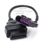 Volvo Penta EGC1 6 Pin - Obd2 Dönüştürücü Kablo Soketi - Görsel 2