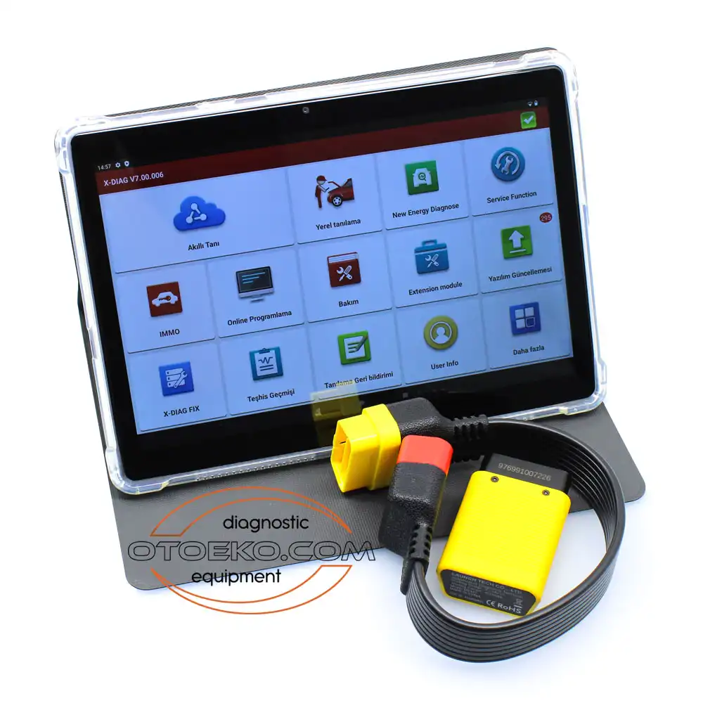 launch easydiag 3.0 cihaz + tablet Launch EasyDiag 3.0 Arıza Tespit Cihazı + Tablet - Görsel 1