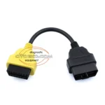 Fiat Multiecuscan OBD2 A3 Adaptörü - Sarı Kablo - Görsel 5