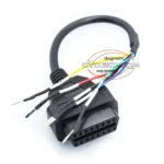 Universal Motosiklet Obd2 Dönüştürücü Kablo Soketi - Görsel 4