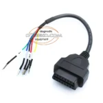 Universal Motosiklet Obd2 Dönüştürücü Kablo Soketi - Görsel 6