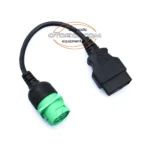 J1939 9 Pin - Obd2 Dönüştürücü Kablo Soketi / Dişi - Yeşil - Görsel 3